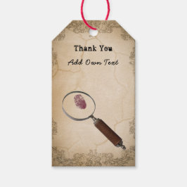 Etiquetas de Presente para Mistério de Assassinato