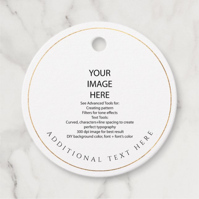 Etiquetas de presente para pendurar DIY (Frente)