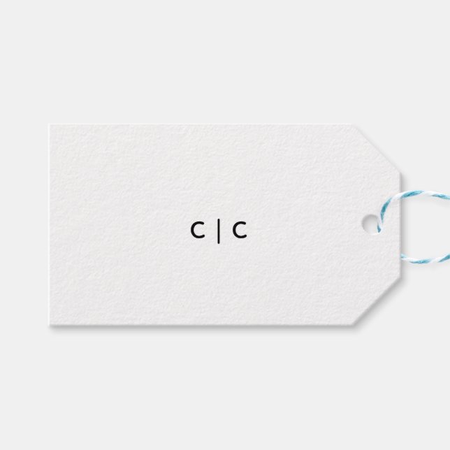 Etiquetas de Presente Personalizadas (Frente (horizontal))