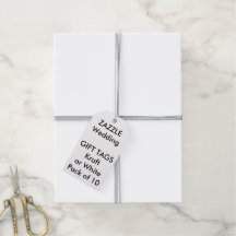 Etiquetas de presente personalizadas de casamento 