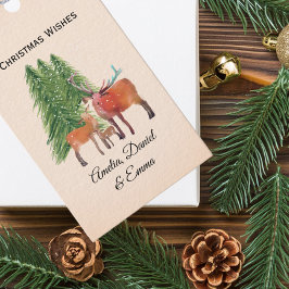 Etiquetas de Presente Personalizadas de Natal com