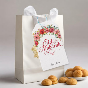 Etiquetas de Presente Personalizadas Eid Mubarak
