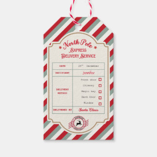 Etiquetas de Presente Personalizadas Oficiais do P