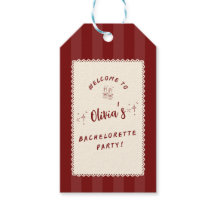 Etiquetas de Presente Personalizadas para Despedid