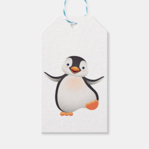 Etiquetas de Presente - Pinguim Bebê