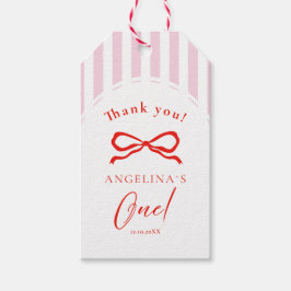 Etiquetas de presente Primeiro aniversário do bebê