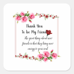 Etiquetas de presentes de cartões de agradecimento