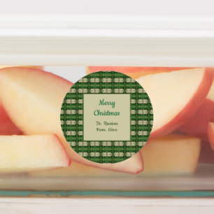 Etiquetas de presentes de Comida Chloe