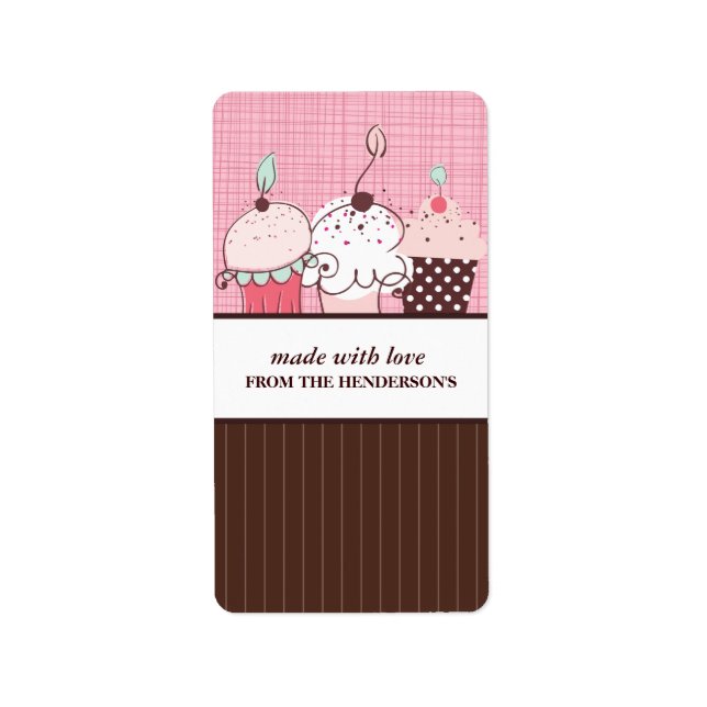 Etiquetas de presentes de Goodies casadas (Frente)