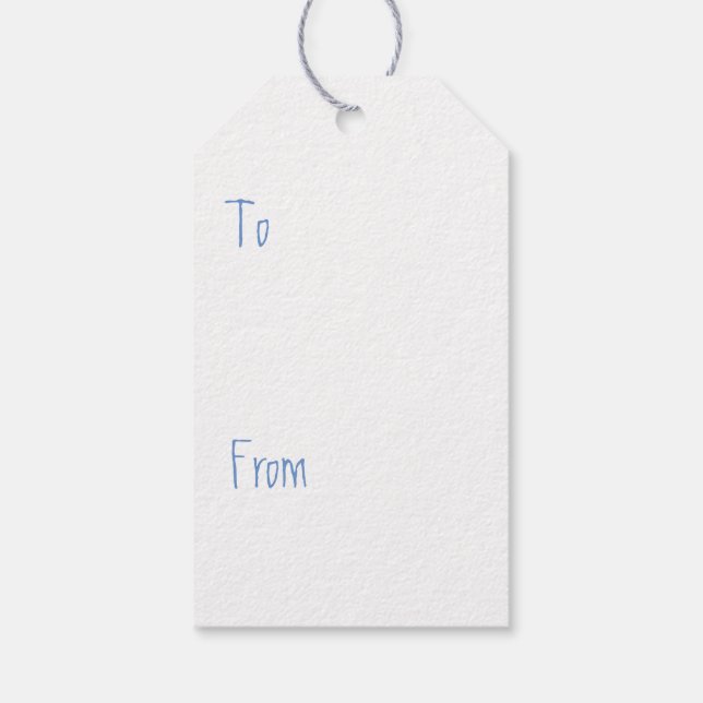 Etiquetas de presentes de inverno felizes (Verso)