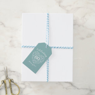 Etiquetas de presentes de joias brancas de Diamond