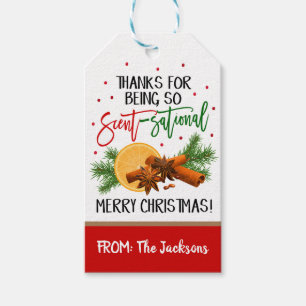 Etiquetas de presentes de Natal