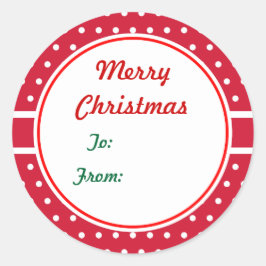 Etiquetas de presentes de Natal