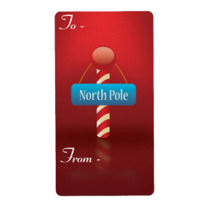 Etiquetas de presentes de Natal