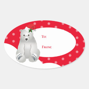 Etiquetas de presentes de Natal