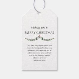 Etiquetas de presentes de Natal com o tema das esc