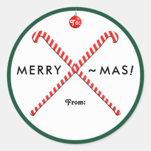 Etiquetas de presentes de Natal de Hockey no Campo