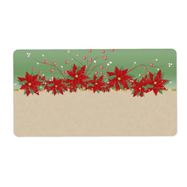 Etiquetas de presentes de Natal - Grandes (Frente)