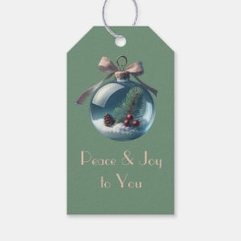 Etiquetas de presentes de Natal para Ornamento Ins