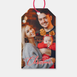 Etiquetas de presentes de Natal personalizadas