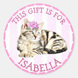 Etiquetas de presentes de Natal personalizadas