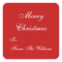 Etiquetas de presentes de Natal Personalizadas Ver