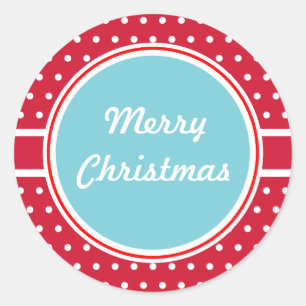 Etiquetas de presentes de Natal retrógradas