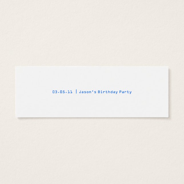 Etiquetas de presentes do Obrigado robô (Verso)