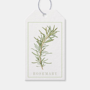 Etiquetas de presentes FRESH ROSEMARY