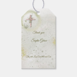 Etiquetas de presentes graciosas e brilhantes