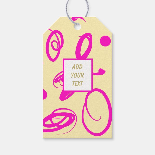 Etiquetas de presentes legais e divertidas (Frente)