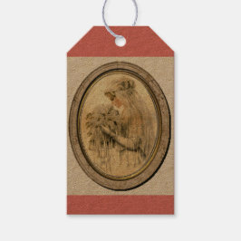 Etiquetas de presentes na Chá de panela de Vintage