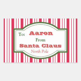 Etiquetas de presentes para Papais noeis personali