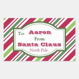 Etiquetas de presentes para Papais noeis personali