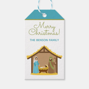 Etiquetas de presentes personalizadas da Natal