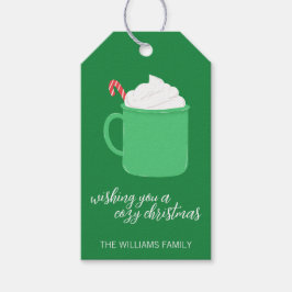 Etiquetas de presentes personalizadas de Natal con