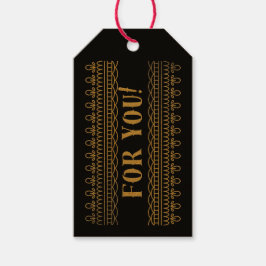 Etiquetas de presentes personalizadas para bagagem