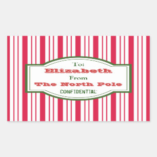 Etiquetas de presentes personalizadas para o Polo