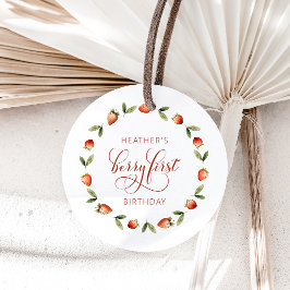 Etiquetas de Primeiro Favor do Berry