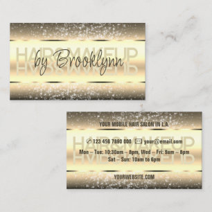 Etiquetas de produto com brilho elegante Ouro Dour