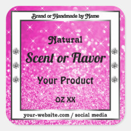 Etiquetas de produto de estrelas cintilantes lumin