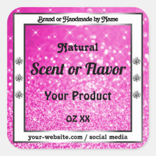 Etiquetas de produto de estrelas cintilantes lumin