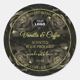 Etiquetas de produto para Rosas castanho-escuro Fl