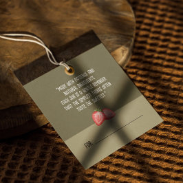 Etiquetas de Produtos de Morango De Morango De Alg