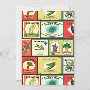 Etiquetas de produtos em conserva em conserva-legu