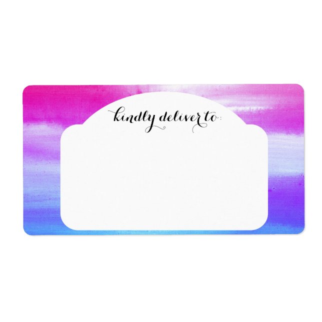 etiquetas de remessa (Frente)