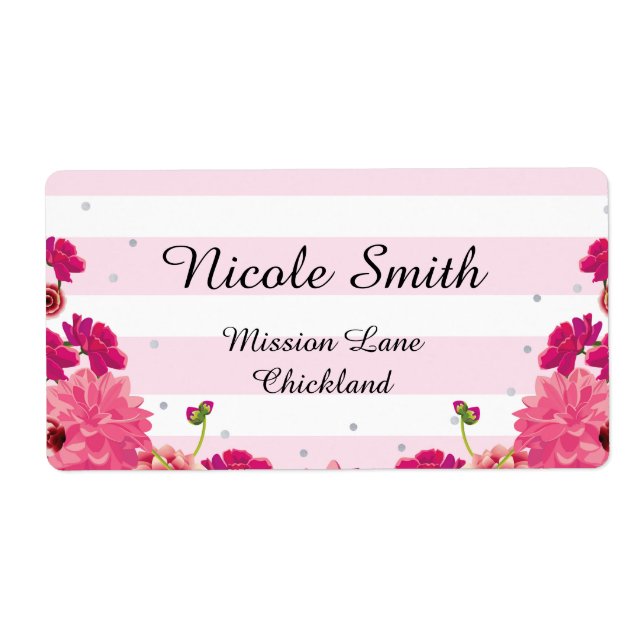 Etiquetas de remessa (Frente)