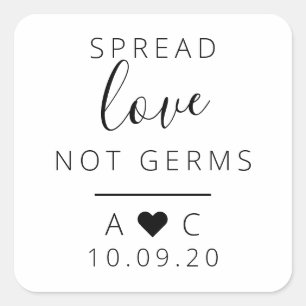 Etiquetas de Saneamento de Mão Personalizadas