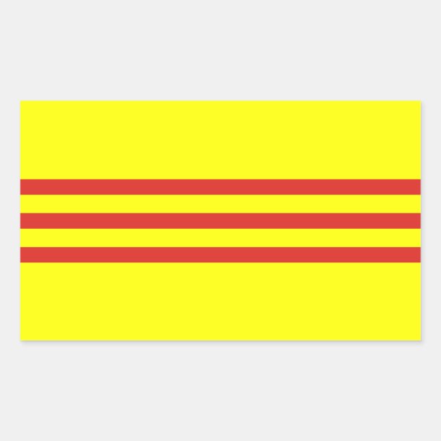Etiquetas de Sinalizador do Vietnã do Sul* (Frente)