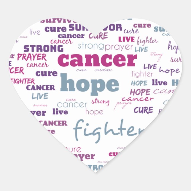 Etiquetas de sobrevivente de câncer (Frente)